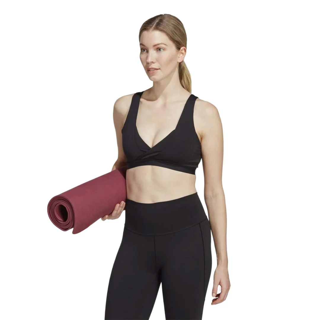 adidas - Women's Yoga Essentials Studio Light-Support Nursing Bra (IC8062) - Image 2