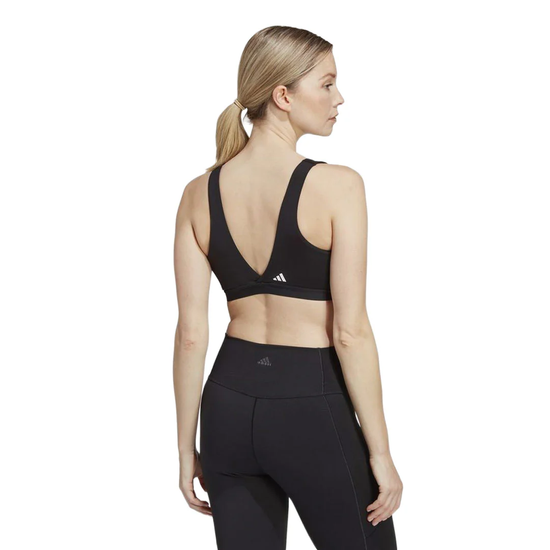adidas - Women's Yoga Essentials Studio Light-Support Nursing Bra (IC8062) - Image 3