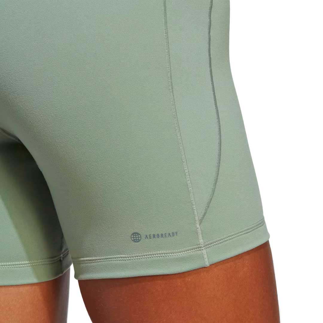 adidas - Women's Yoga Studio 5 Inch Shorts (HR5433) - Image 4