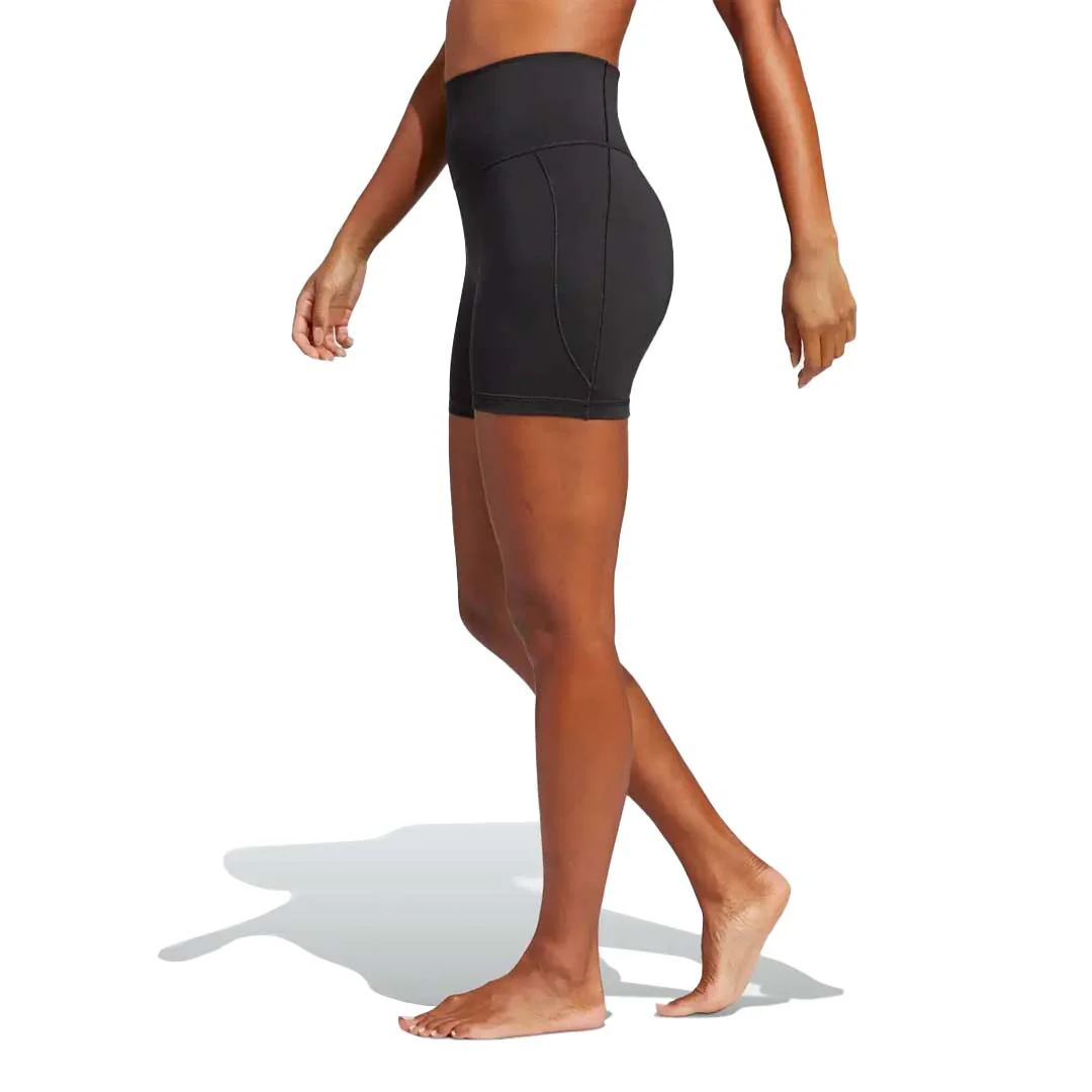 adidas - Women's Yoga Studio 5 Inch Shorts (HS9937) - Image 3
