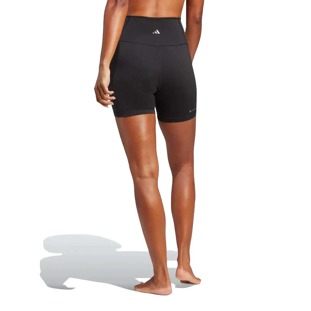 adidas - Women's Yoga Studio 5 Inch Shorts (HS9937) - Image 4