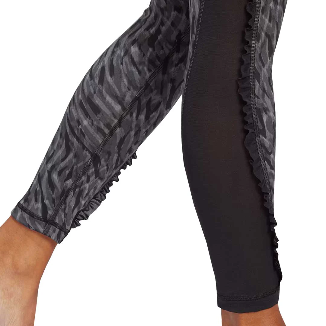 adidas - Women's Yoga Studio Clash Print 7/8 Leggings (HR3018) - Image 5