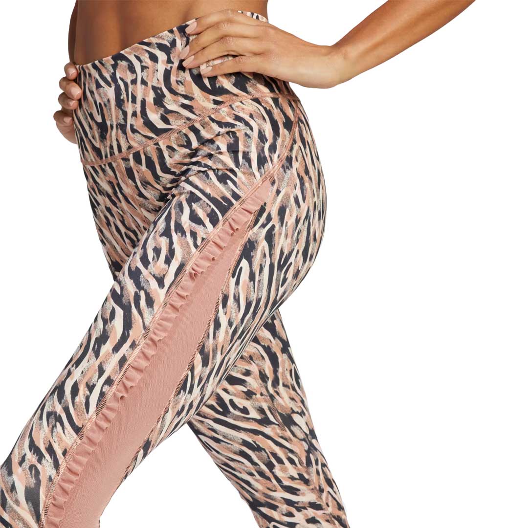 adidas - Women's Yoga Studio Clash Print 7/8 Leggings (HR5369) - Image 6