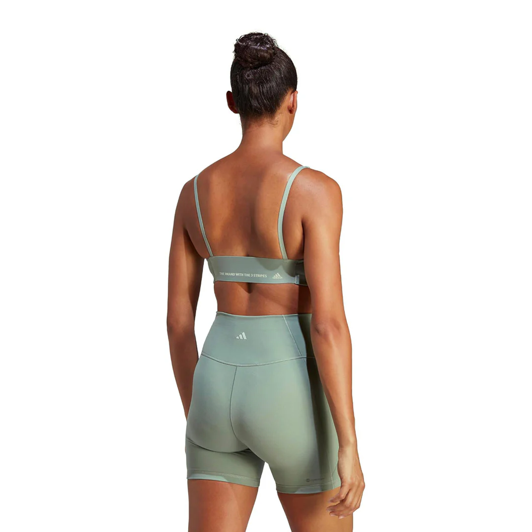 adidas - Women's Yoga Studio Light-Support Bra (HR9679) - Image 3