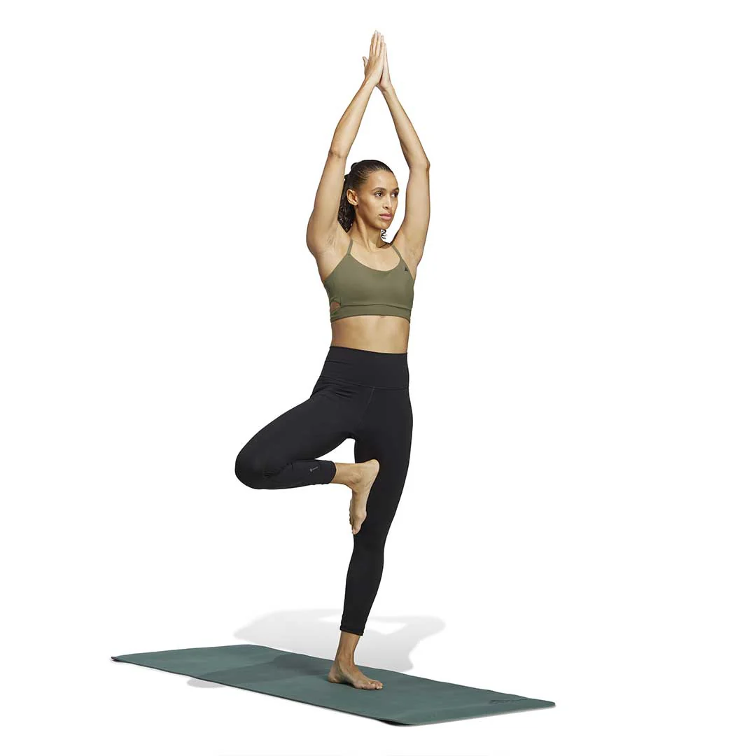 adidas - Women's Yoga Studio Light Support Longline Bra (HY1106) - Image 4