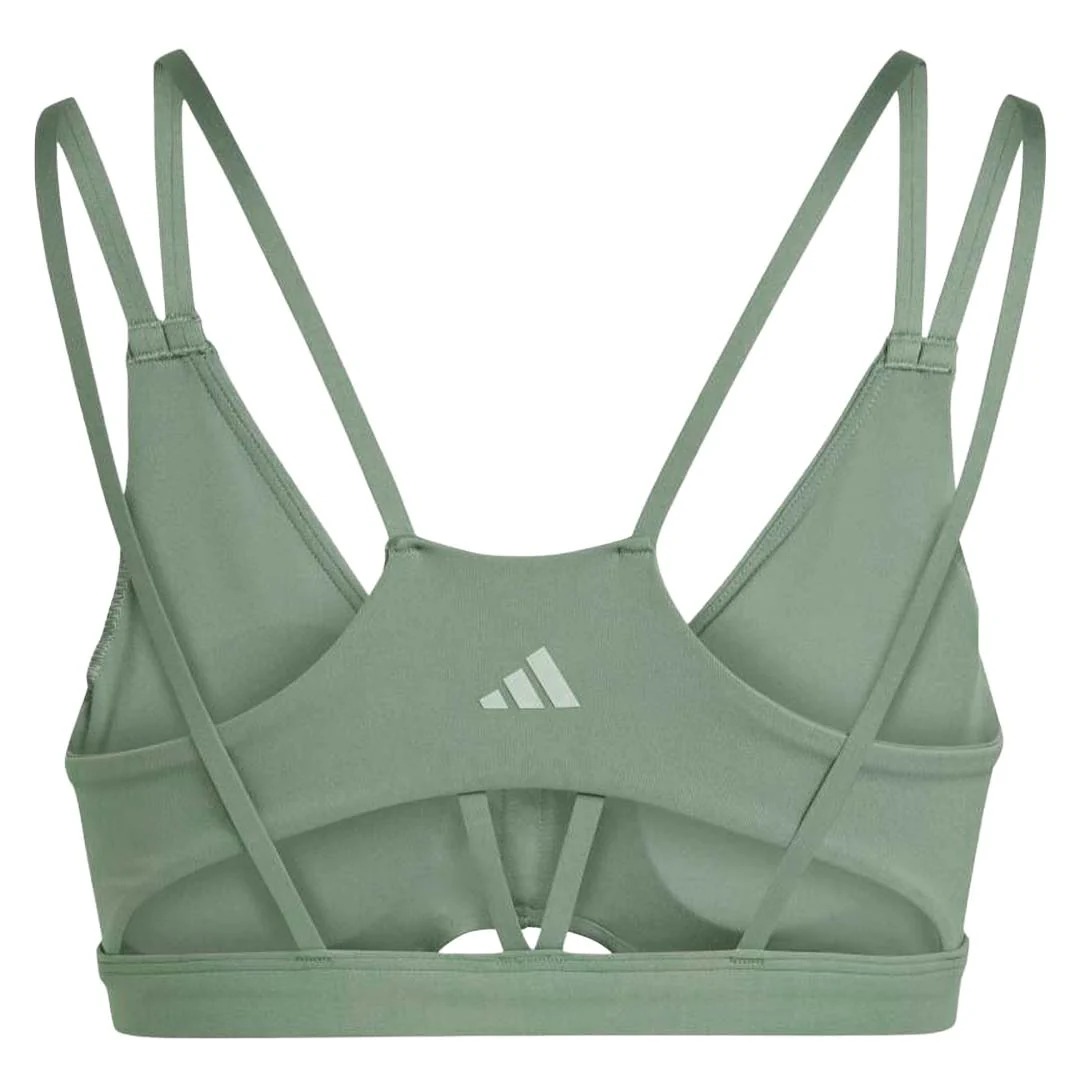 adidas - Women's Yoga Studio Luxe Light Support Bra (HR3038) - Image 2