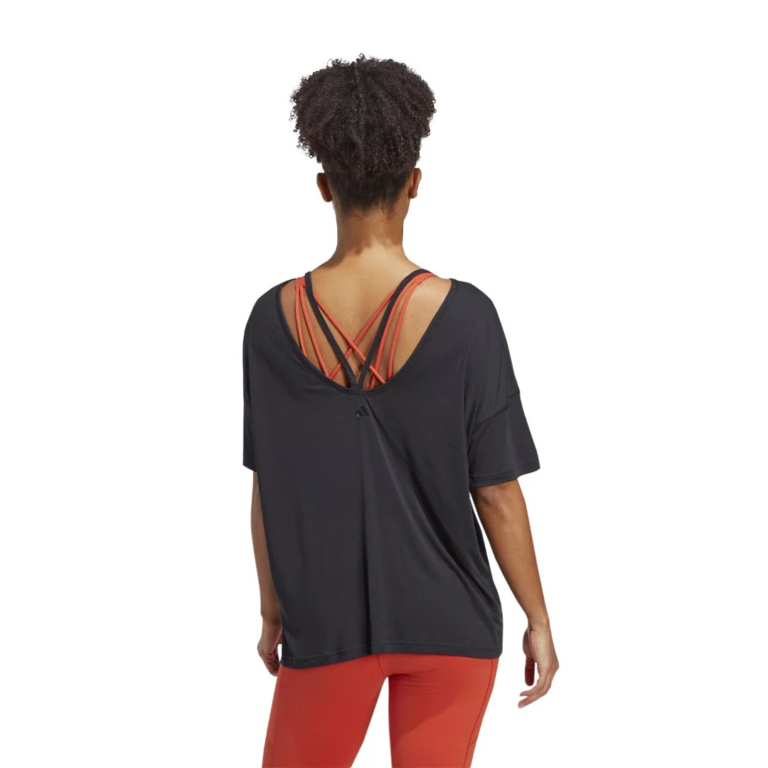 adidas - Women's Yoga Studio Oversized T-Shirt (HS8117) - Image 4