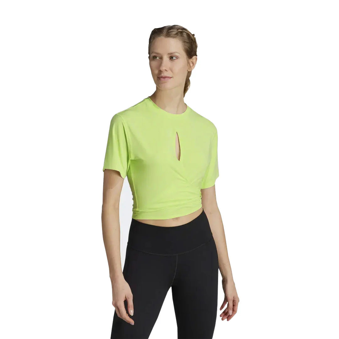 adidas - Women's Yoga Studio T-Shirt (IL3963) - Image 2