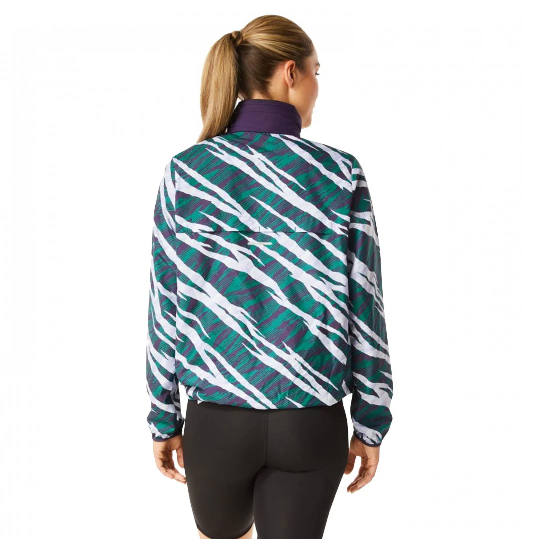 Asics - Women's Wild Camo Anorak Jacket (2012C495 500) - Image 3