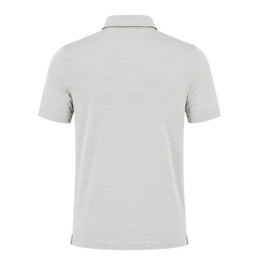 Ben Sherman - Men's 3 Button Golf Polo (624001855 LGR) - Image 2