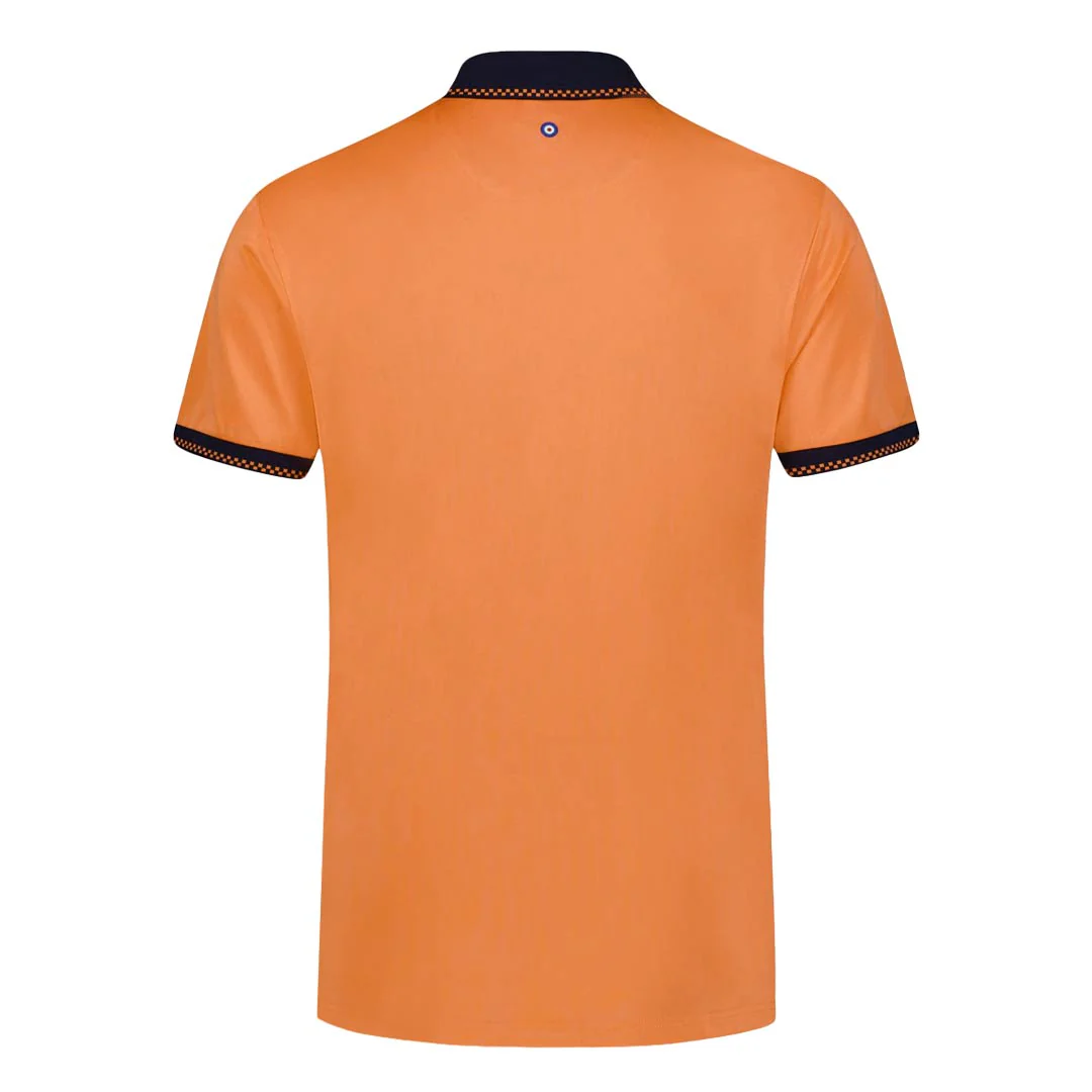 Ben Sherman - Men's Checker Rib Tech Pique Polo (624000542 AMB) - Image 2