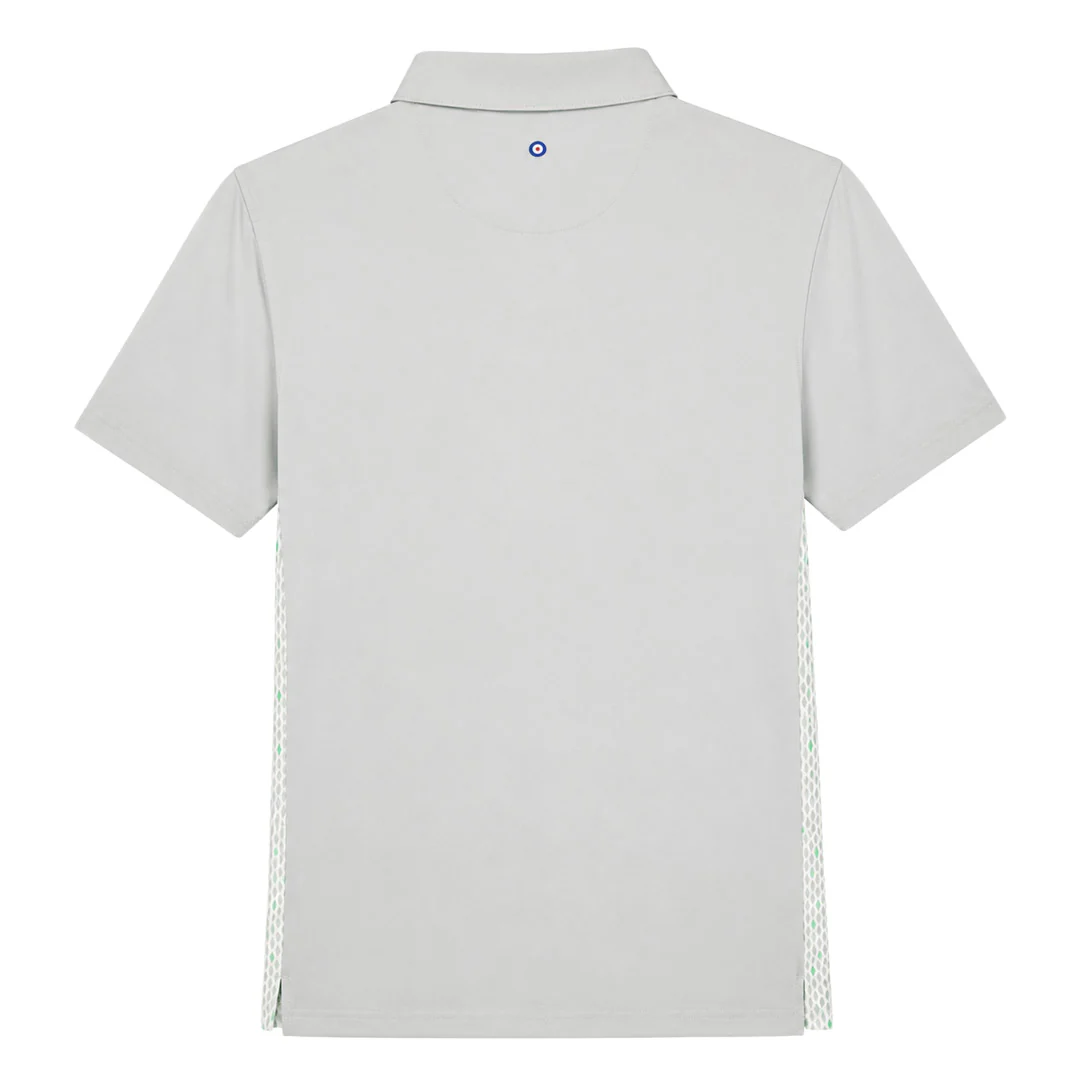 Ben Sherman - Men's Diamond Tech Jersey Polo (G7236ANG LGR) - Image 2