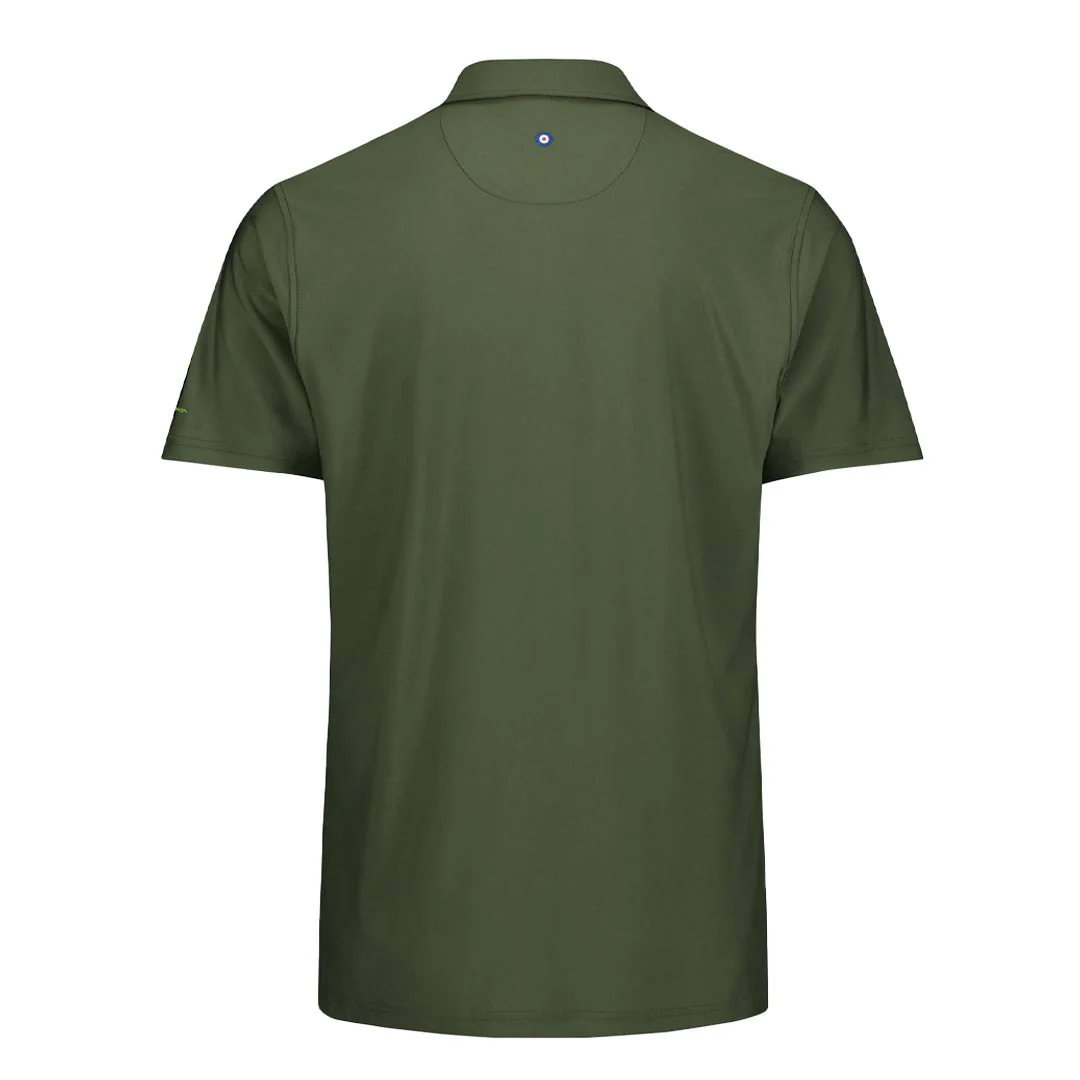 Ben Sherman - Men's Punk Flag Tech Polo (624000168 OLI) - Image 2