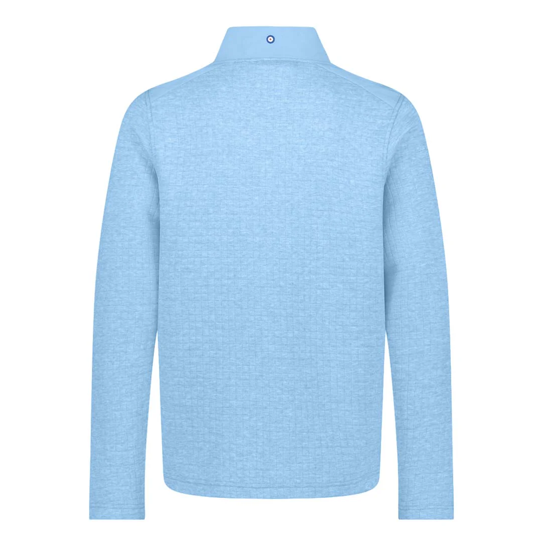 Ben Sherman - Men's Quilted Double Knit Mix Media Pullover Sweater (624002178 LBL) - Image 2