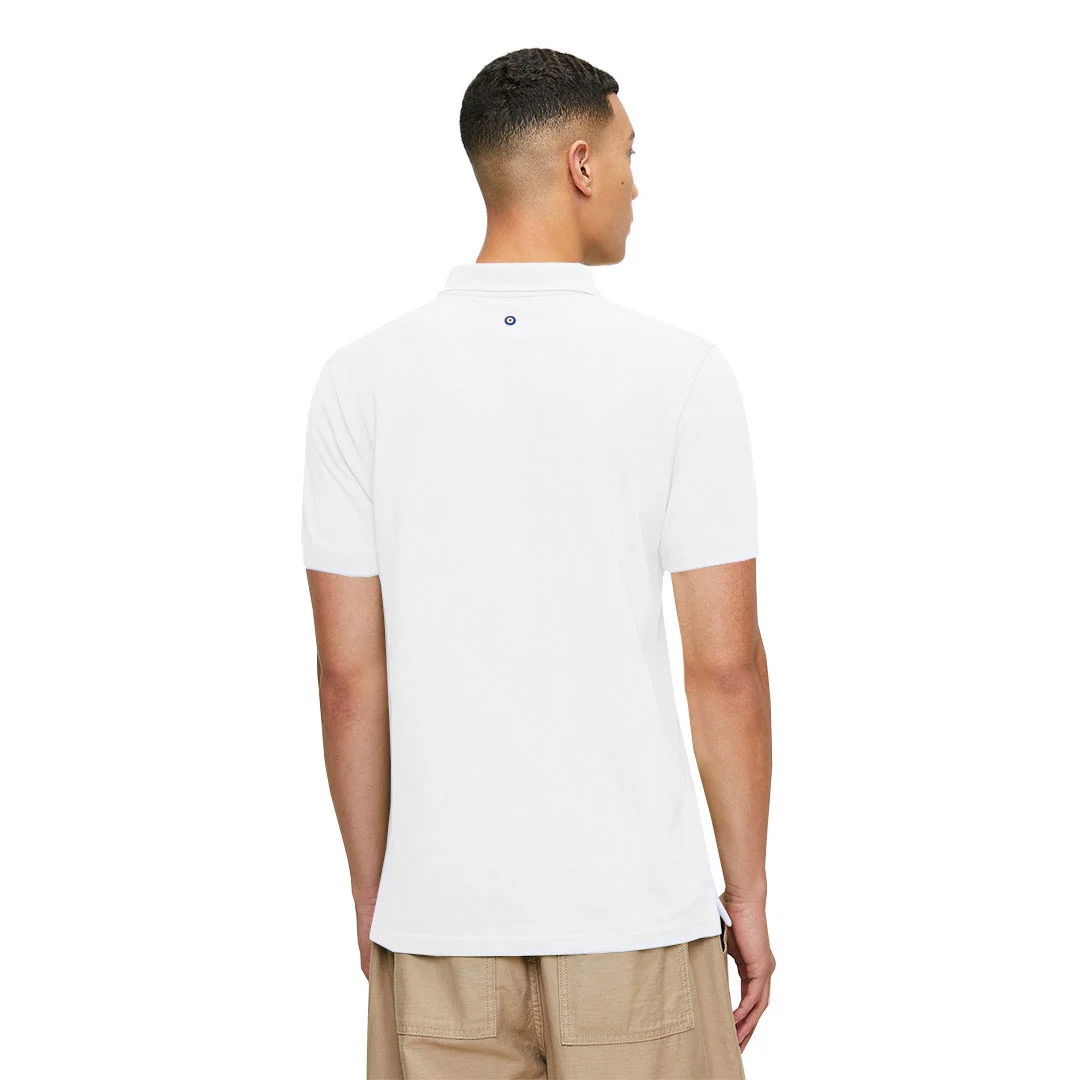 Ben Sherman - Men's Solid Air Pique Polo (G7222AAG WHT) - Image 3