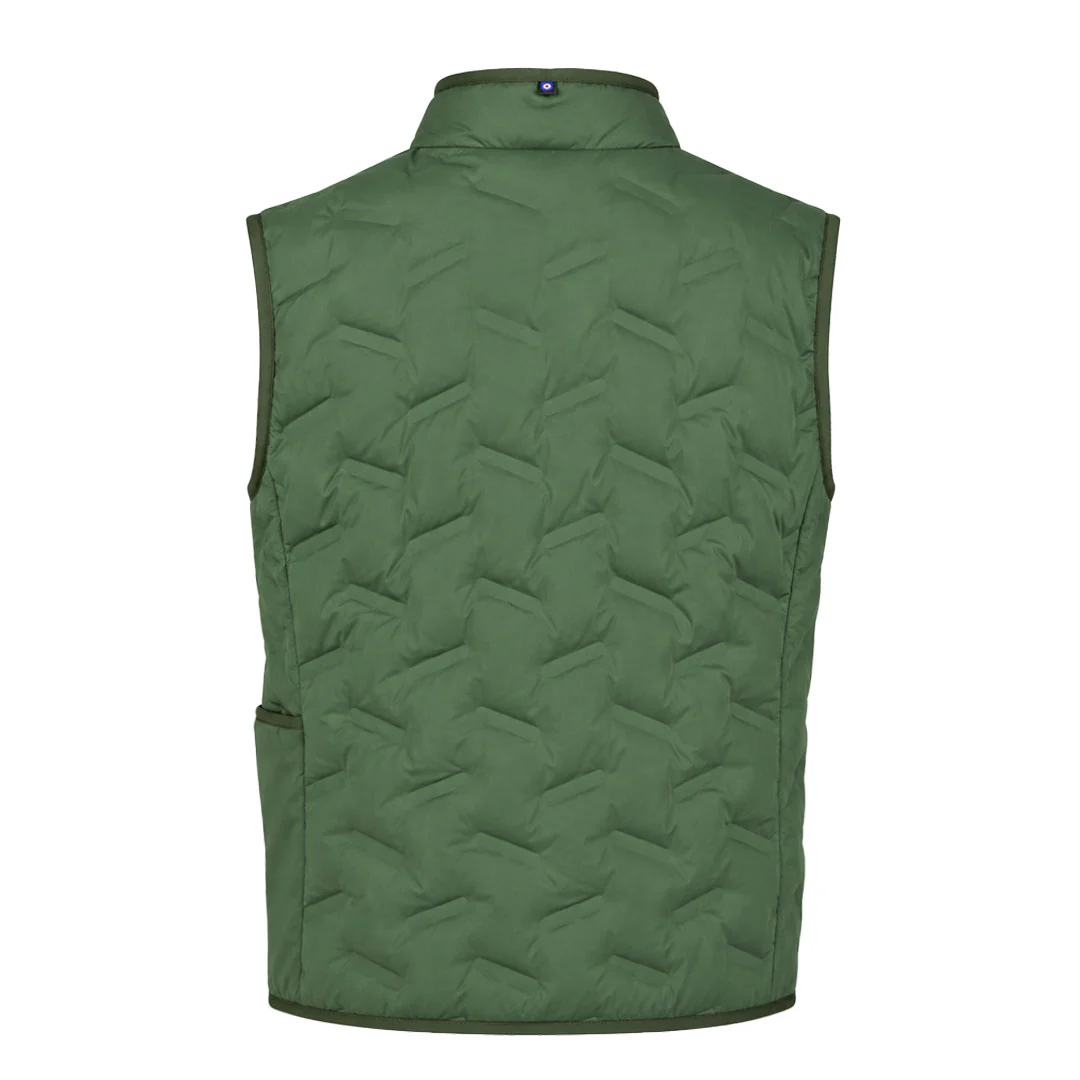 Ben Sherman - Men's Stretch Quilted Vest (624000180 OLI) - Image 2