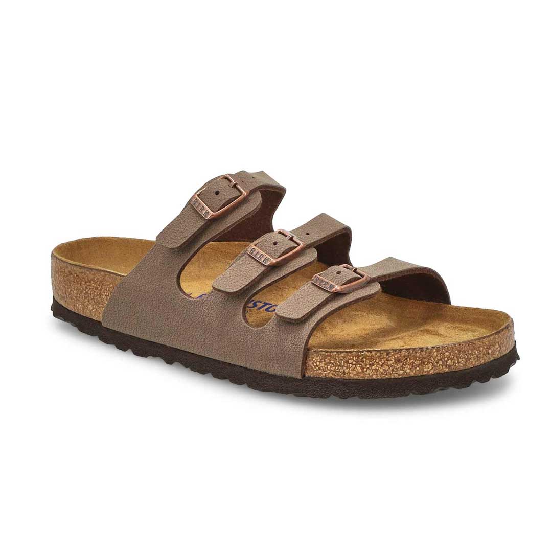 Birkenstock - Women's Florida SFB BF Slides (53881) - Image 3