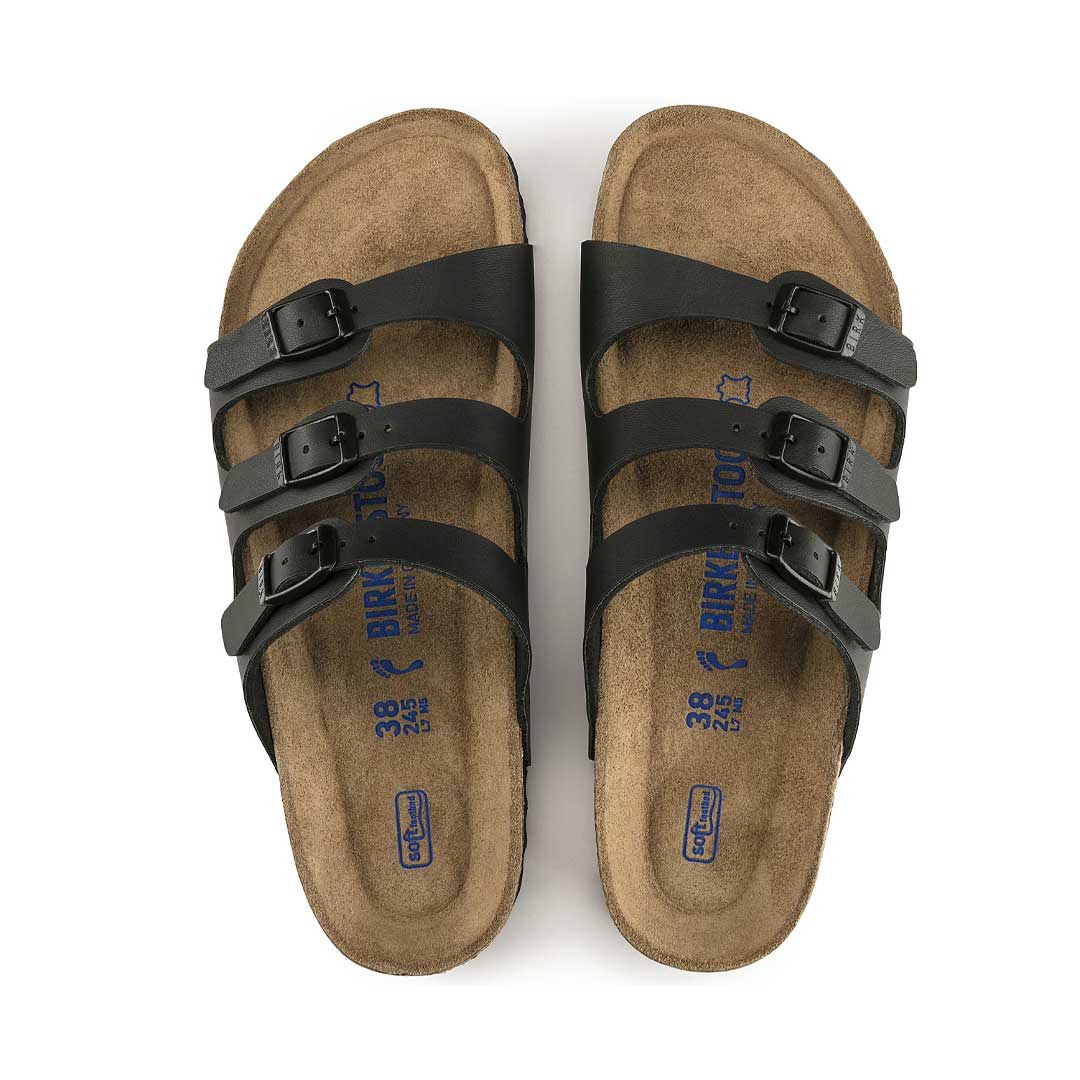 Birkenstock - Women's Florida SFB BF Slides (Narrow) (53013) - Image 3