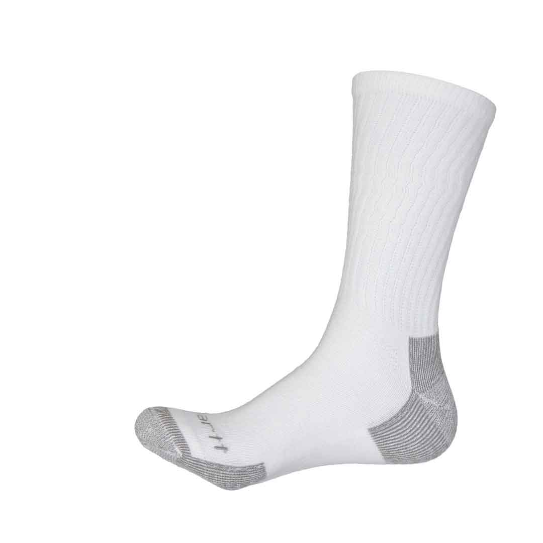Carhartt - Men's 3 Pack Crew Socks (CHMA6203C3 WHT) - Image 3