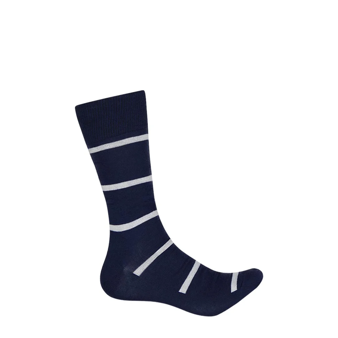 Chaps - Men's 3 Pack Crew Socks (CMC206PK-C NAVY) - Image 4