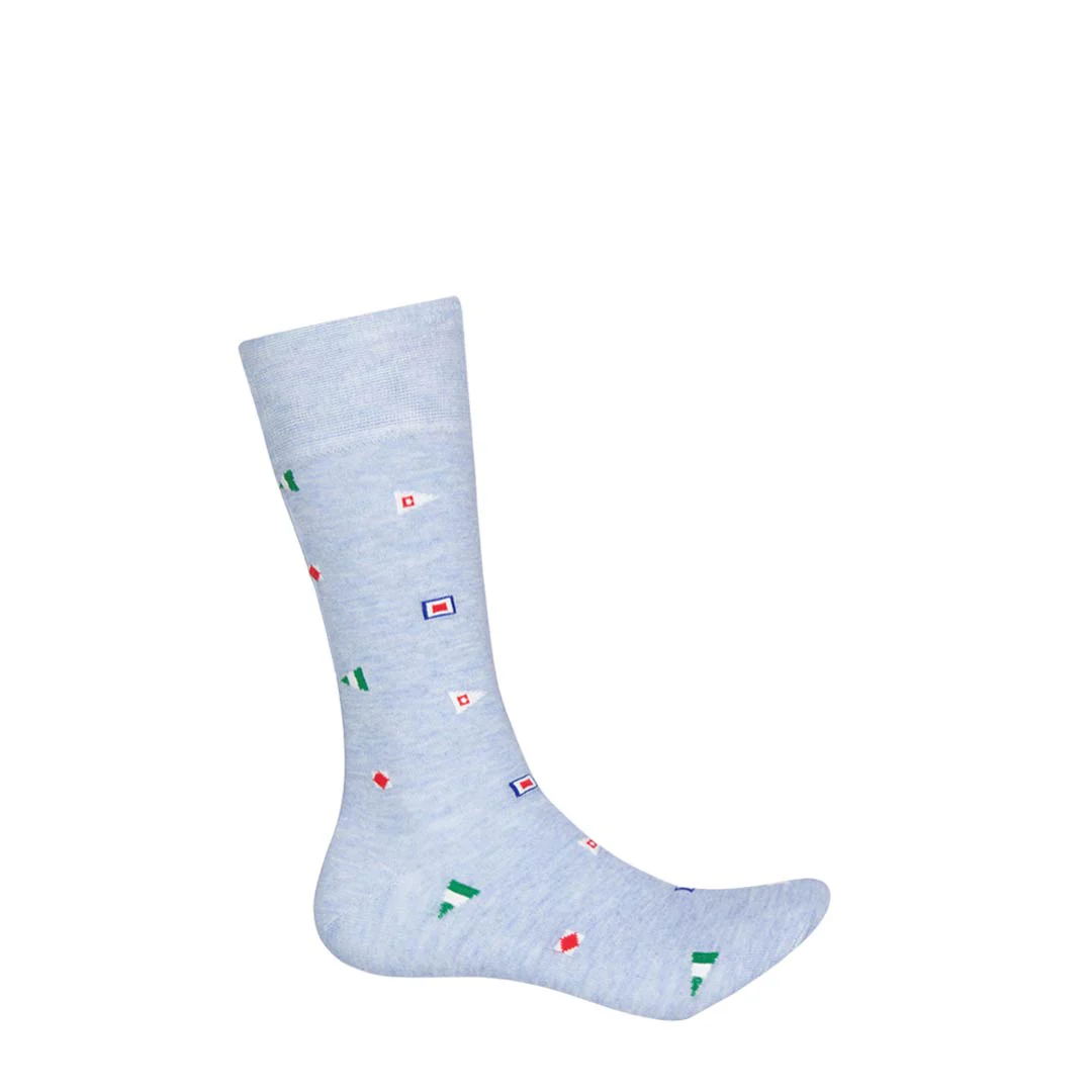 Chaps - Men's 3 Pack Crew Socks (CMC216PK-C BLUE) - Image 2
