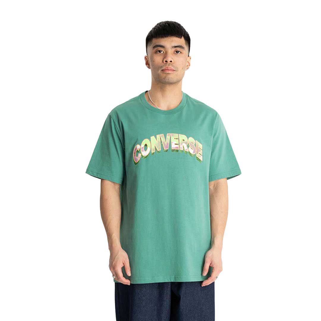 Converse - Men's Grass Mirror T-Shirt (10024589 A01) - Image 2