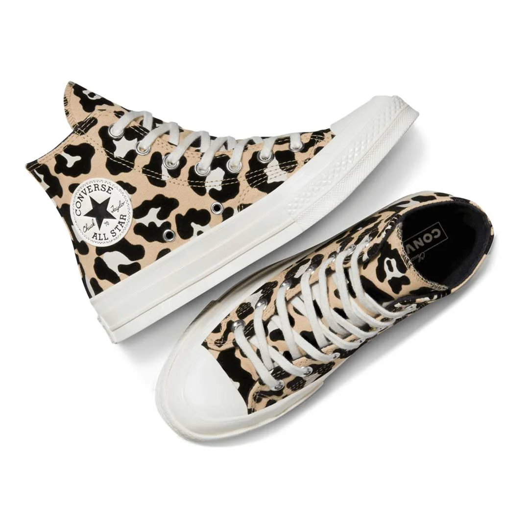 Converse - Unisex Chuck 70 Leopard High Top Shoes (A14945C) - Image 3