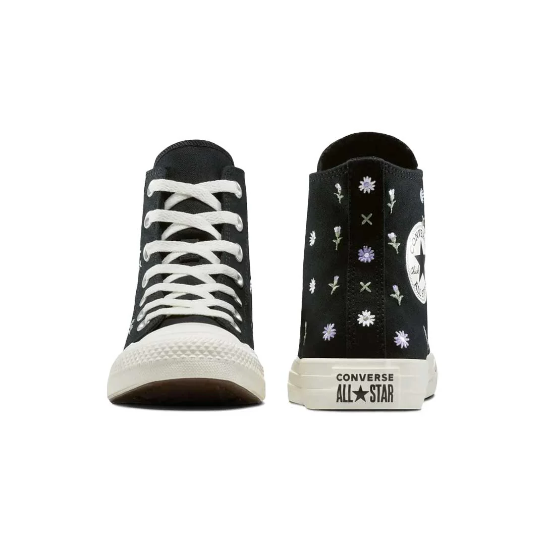 Converse - Unisex Chuck Taylor All Star Embroidered Flowers High Top Shoes (A14978C) - Image 3