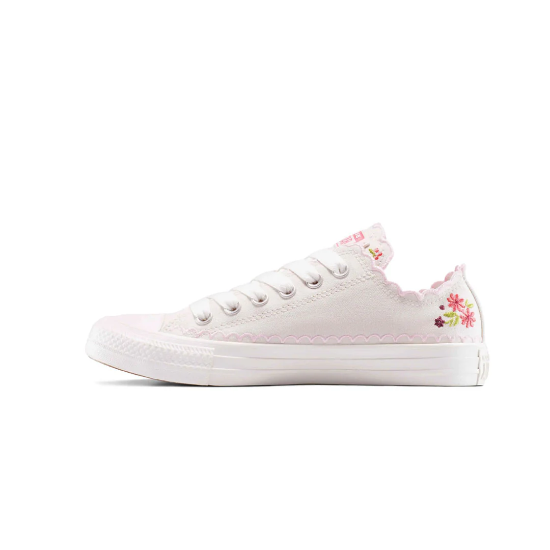 Converse - Unisex Chuck Taylor All Star Embroidered Flowers Low Top Shoes (A13645C) - Image 2