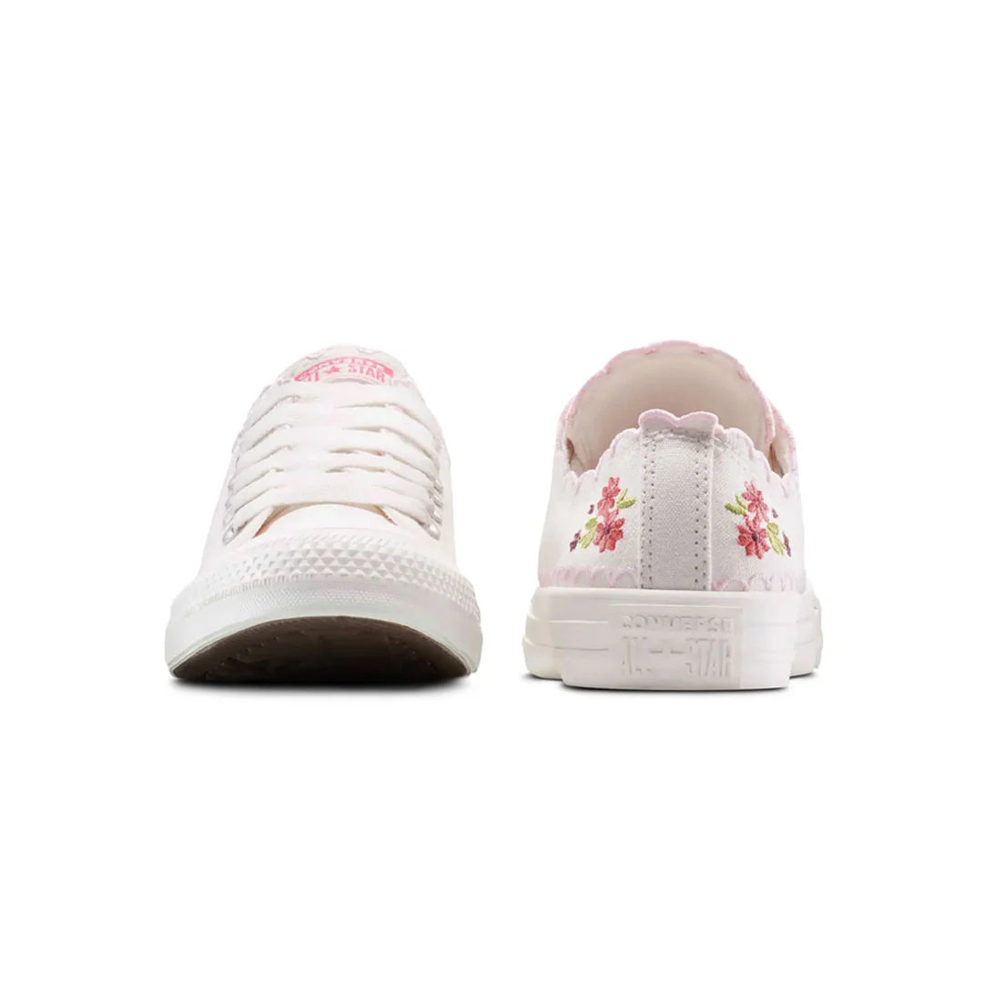 Converse - Unisex Chuck Taylor All Star Embroidered Flowers Low Top Shoes (A13645C) - Image 4