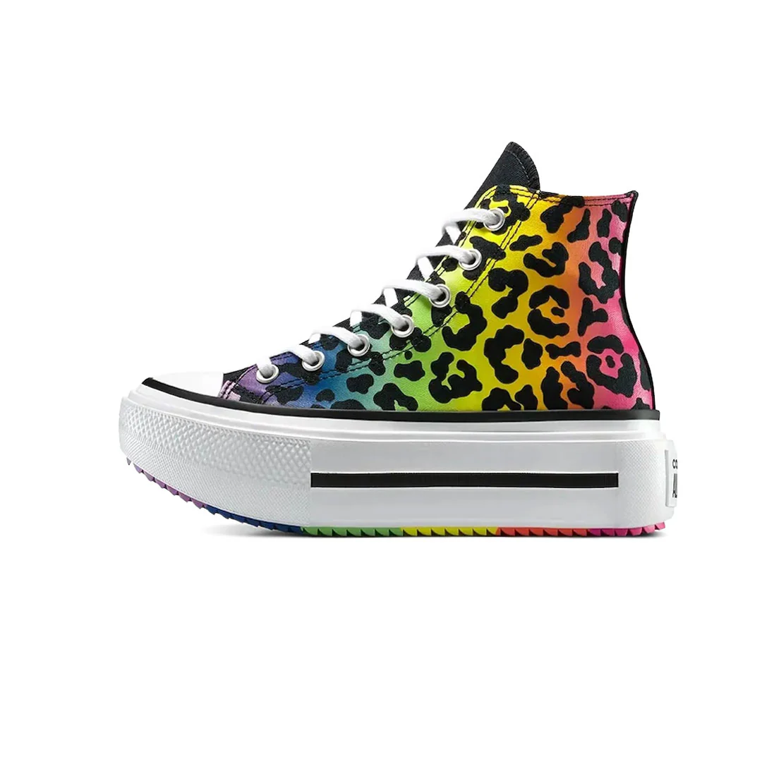 Converse - Unisex Chuck Taylor All Star Lift Double Stack Platform Pride High Top Shoes (A15782C) - Image 2