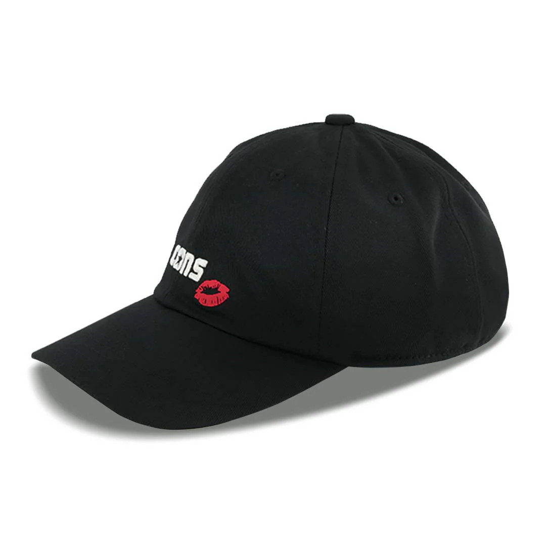 Converse - Unisex Cons Lips Graphic Cap (10026487 A01) - Image 2