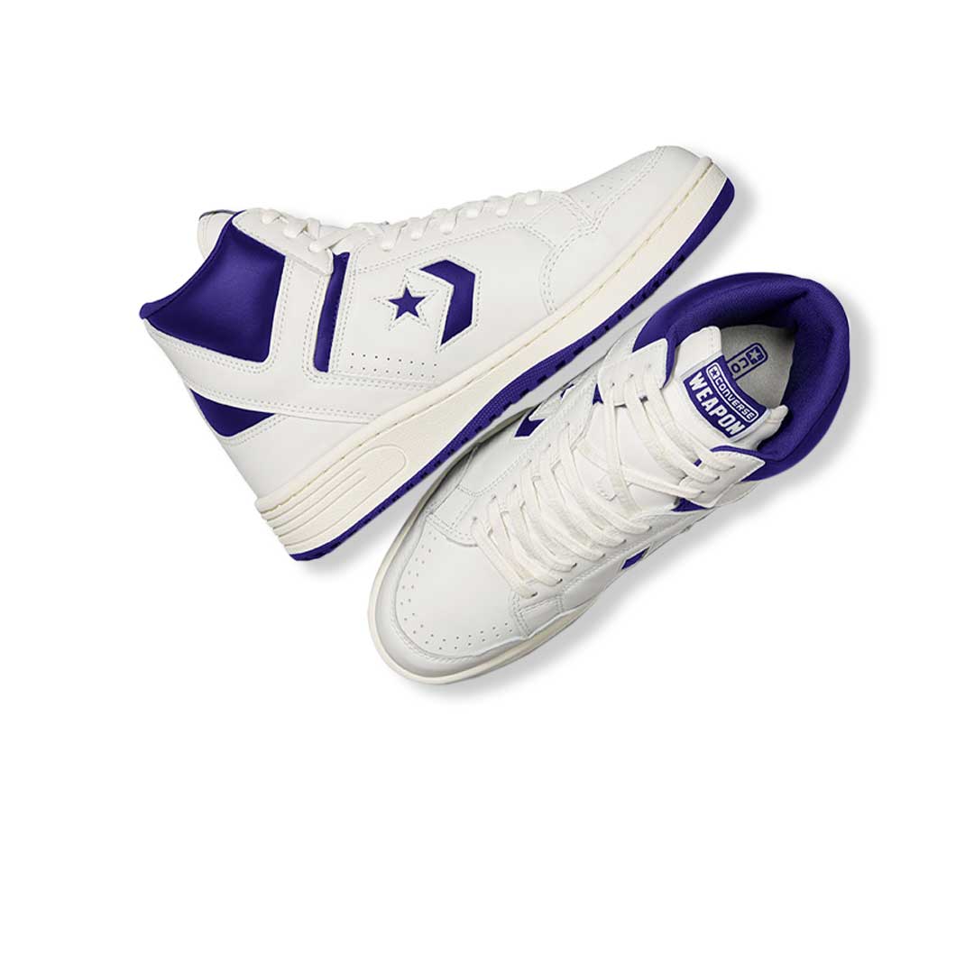 Converse - Unisex Weapon Mid Top Shoes (A11211C) - Image 4