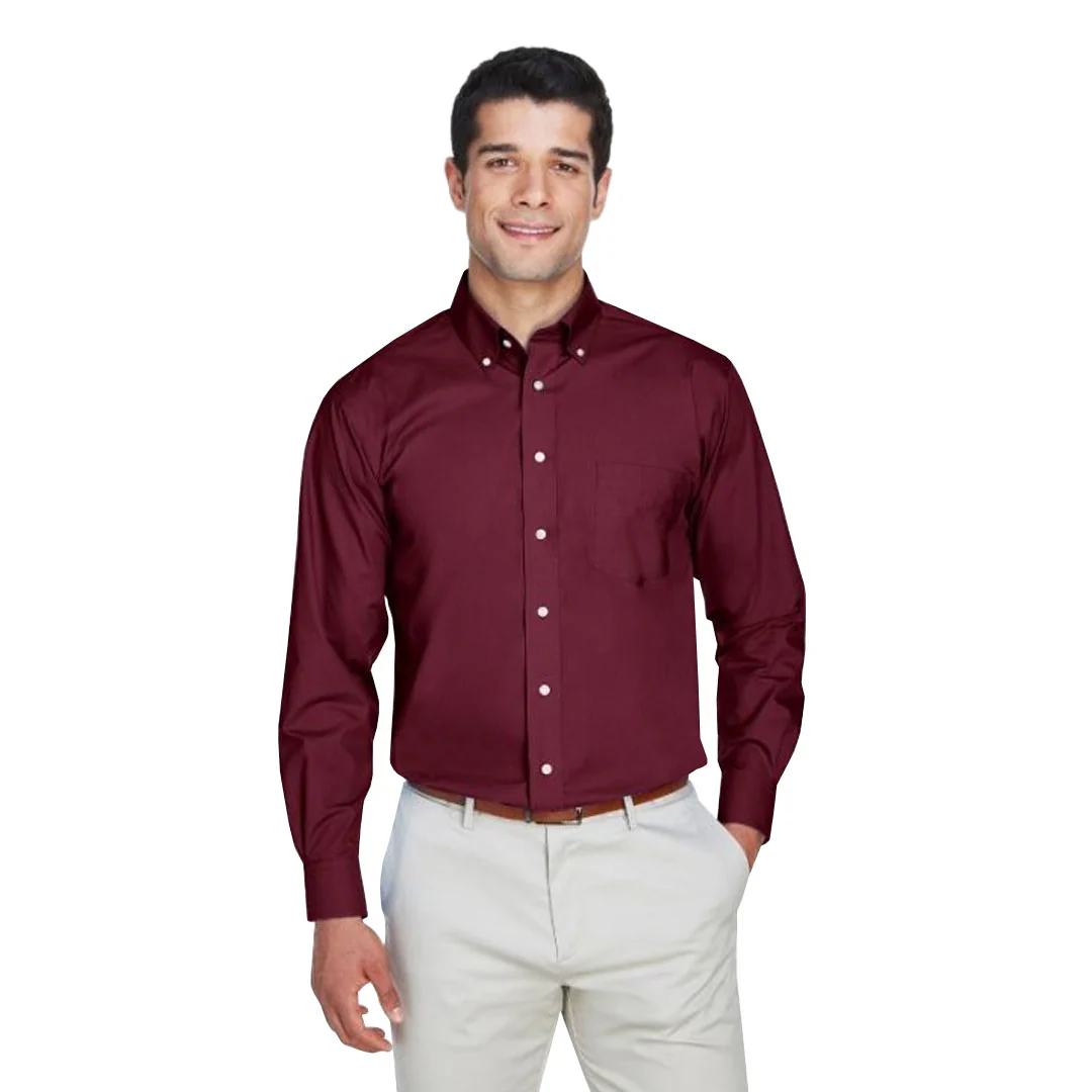 Devon & Jones - Men's Crown Collection Woven Dress Shirt (D620 60) - Image 2