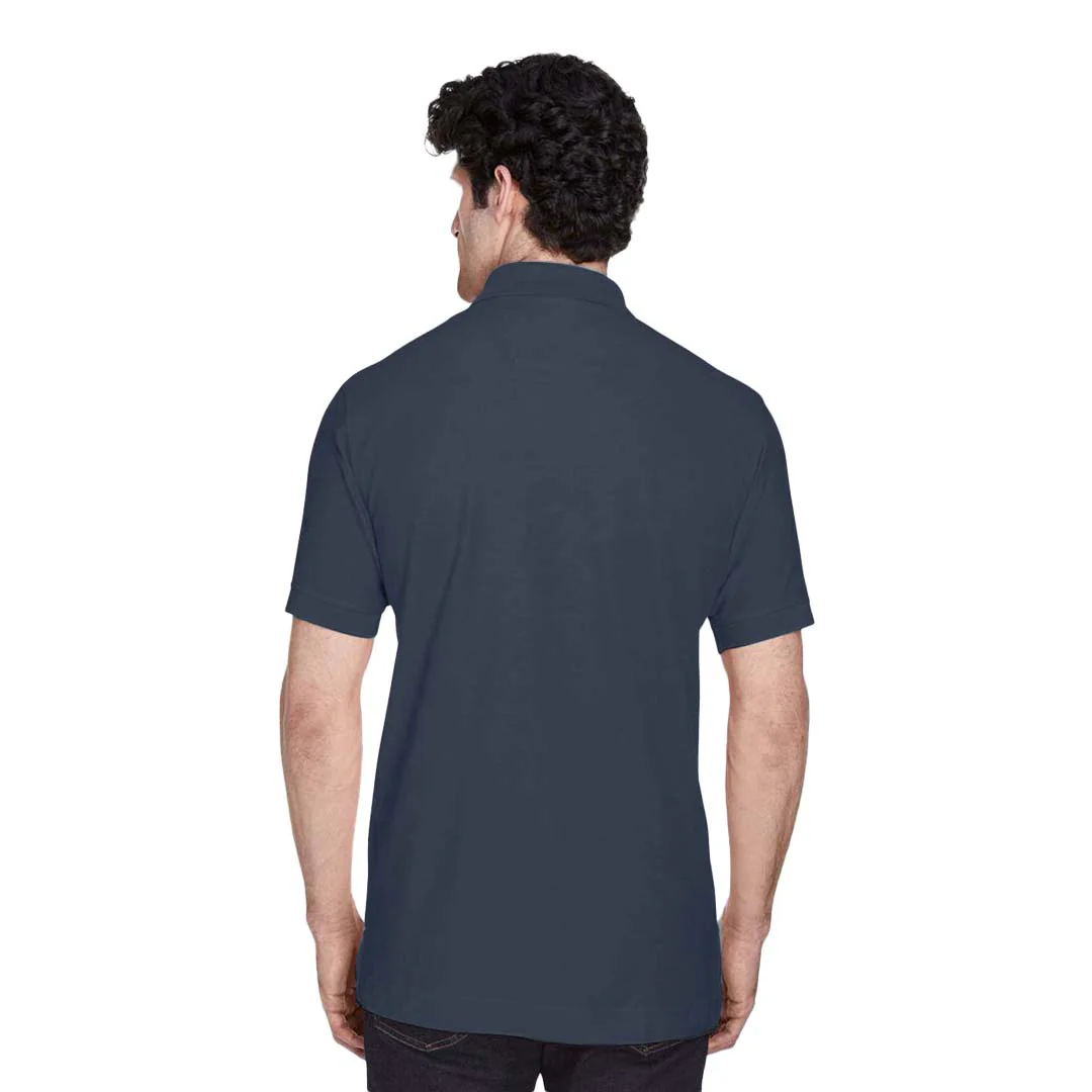 Devon & Jones - Men's Tall Pima Pique Polo (D100T NVY) - Image 3