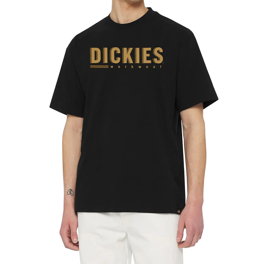 Dickies - Men's Knit Short Sleeve T-Shirt (WS22DKBK) - Image 2