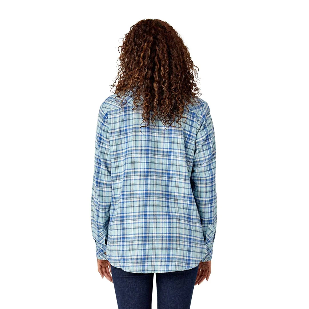 Dickies - Women's Long Sleeve Flannel Plaid Shirt (FL075B2Y) - Image 3