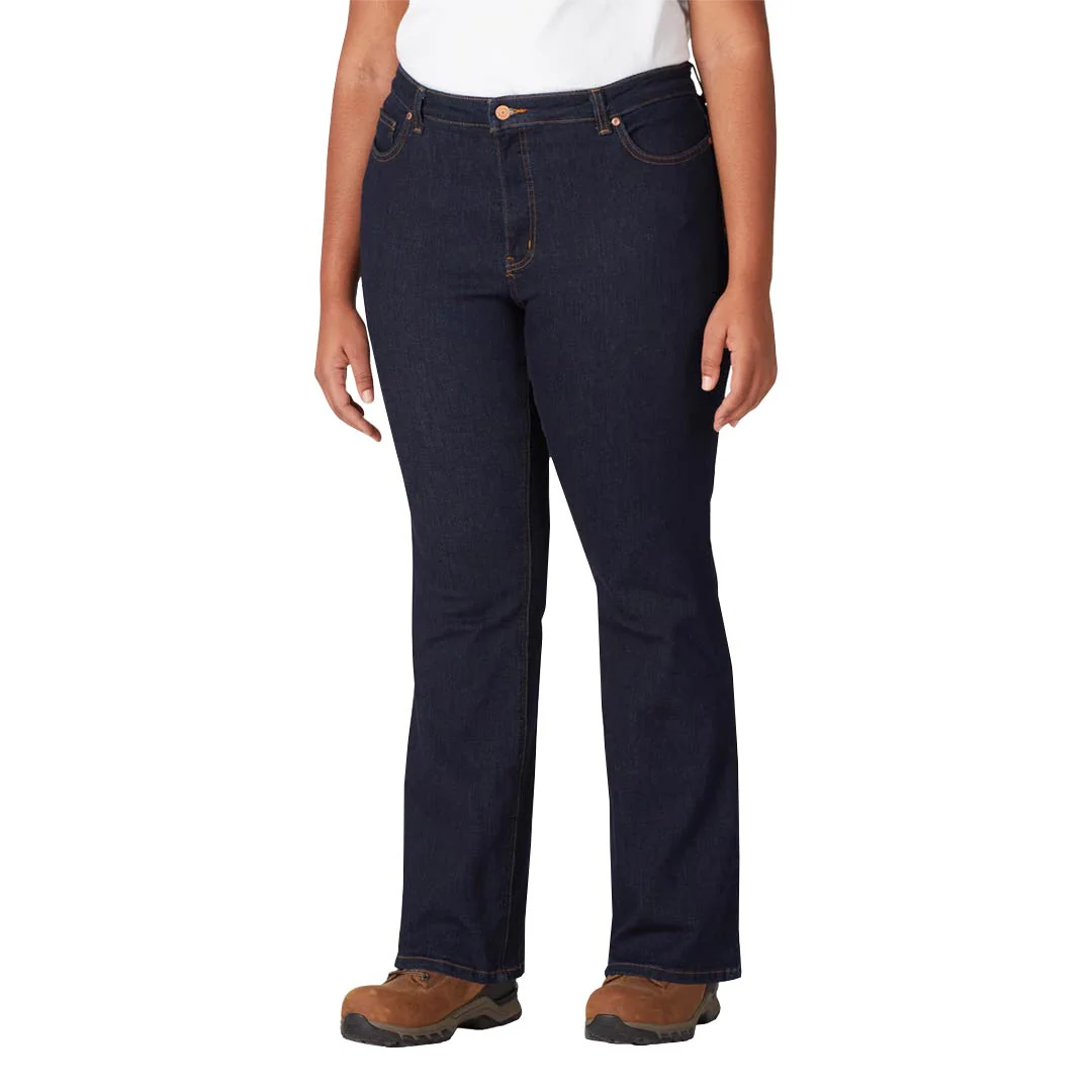 Dickies - Women's Perfect Shape Bootcut Jeans (Plus Size) (FDW150RNB) - Image 2