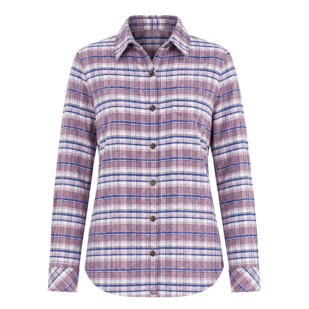 Dickies - Women's Plaid Flannel Long Sleeve Shirt (FL075B2J)