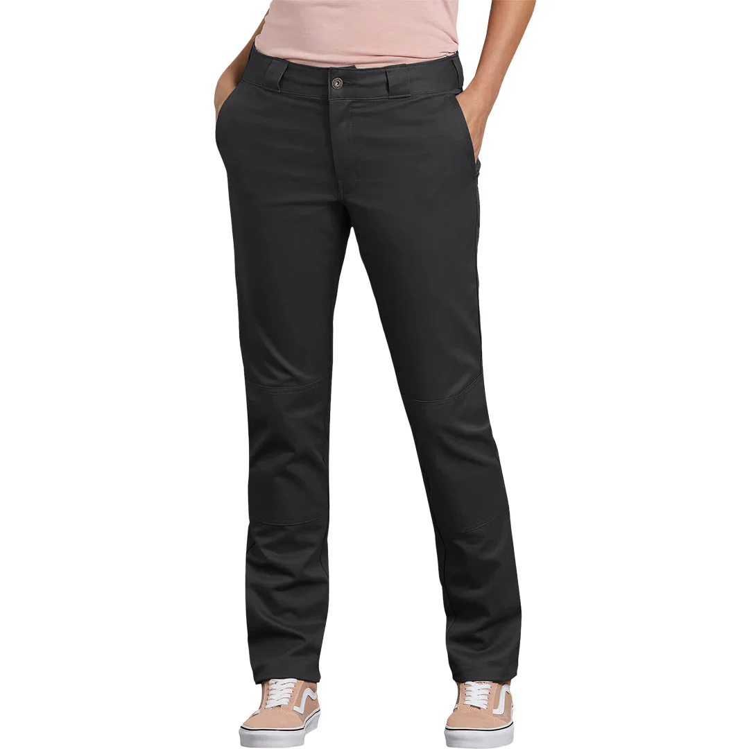 Dickies - Women's Stretch Twill Double Knee Pant (FP811BK) - Image 2