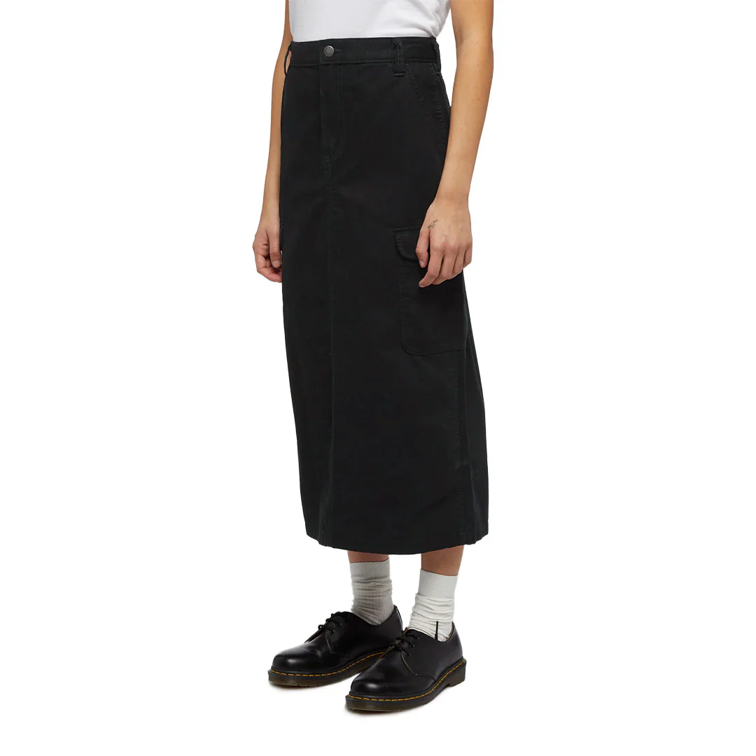 Dickies - Women's Washed Woven Duck Canvas Skirt (A4Z2RBLK) - Image 2