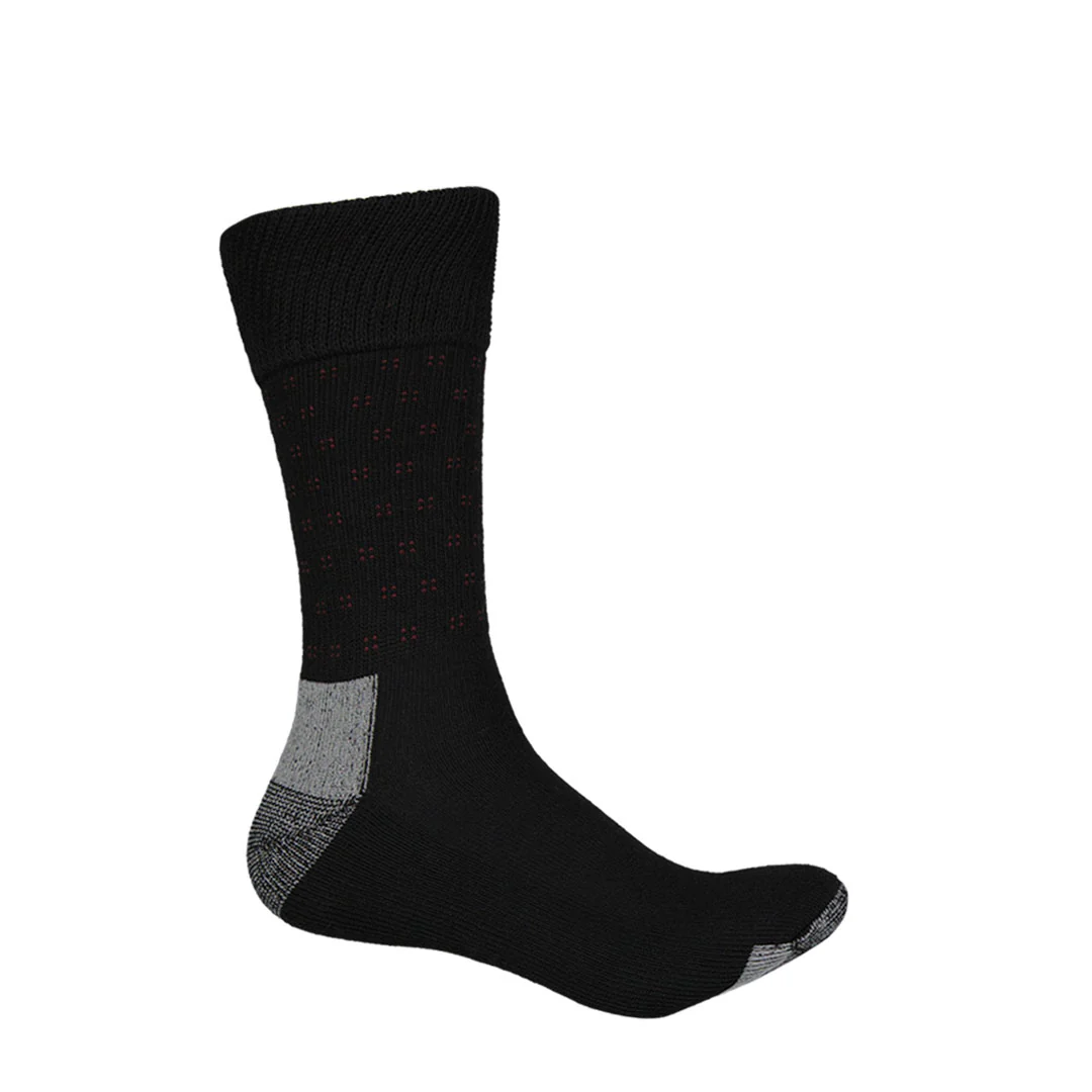 Dr.Scholls - Men's 2 Pack Crew Socks (DSM22034C2C4D01 BKAST) - Image 3