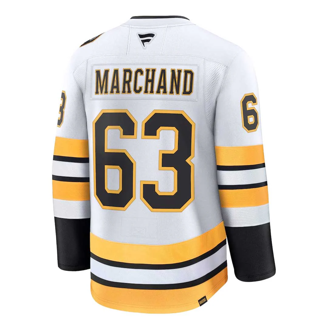 Fanatics - Men's Boston Bruins Brad Marchand Away Jersey (080B 0GLK H49 7P5) - Image 2