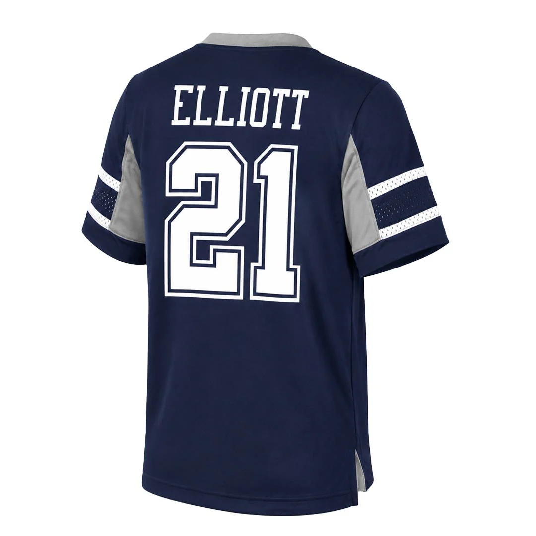 Fanatics - Men's Dallas Cowboys Ezekiel Elliott Jersey (3Z06 4533 7RF 2VA) - Image 2