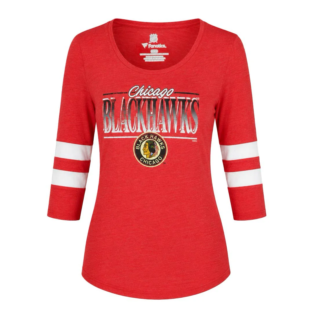 Fanatics - Women's Chicago Blackhawks Graphic T-Shirt (3R49 845U VCI 3OU)
