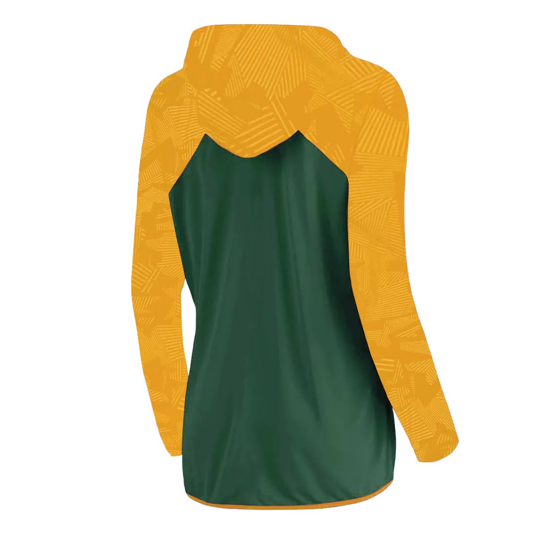 Fanatics - Women's Green Bay Packers Forever Fan Full-Zip Lightweight Hoodie (3AA6 2019 7T 80Z) - Image 2