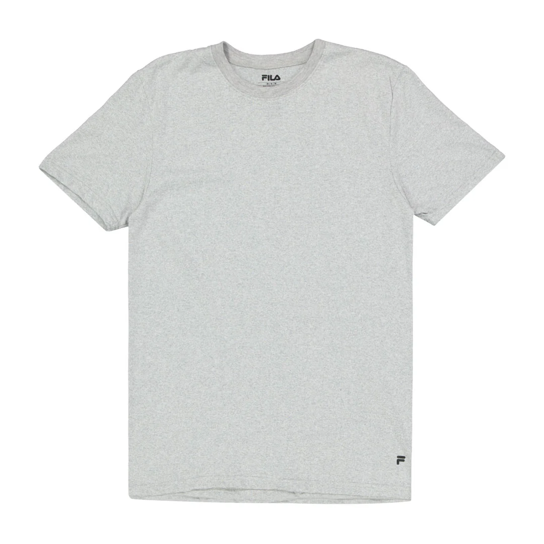 FILA - Men's 4 Pack Crew Neck T-Shirt (FM0314CT BLKGRY) - Image 3