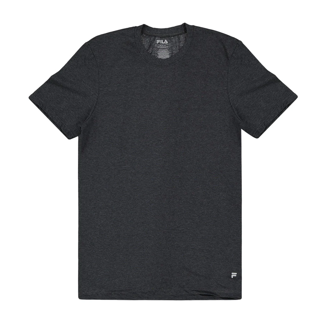 FILA - Men's 4 Pack Crew Neck T-Shirt (FM0314CT BLKNVY) - Image 5