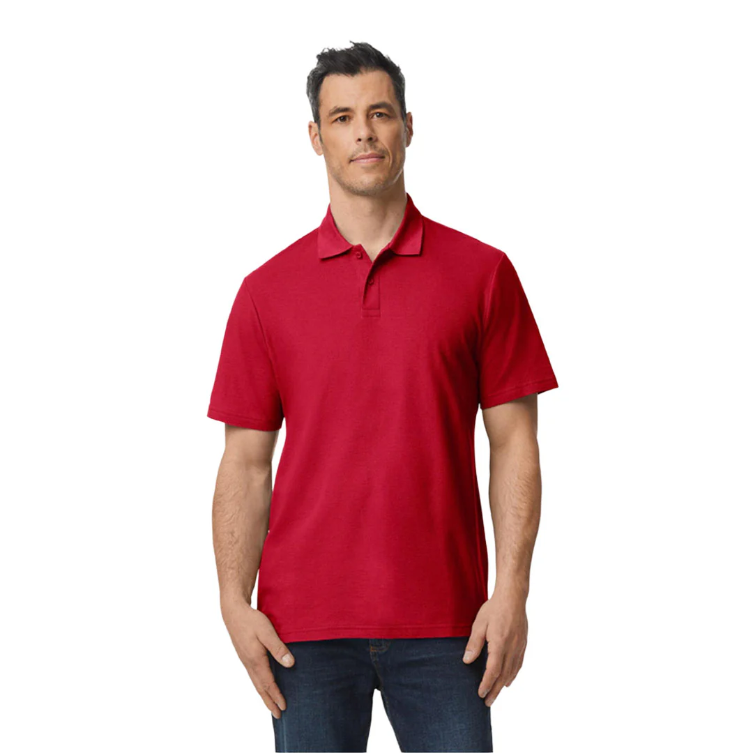 Gildan - Unisex Softstyle Pique Polo (64800 194) - Image 2
