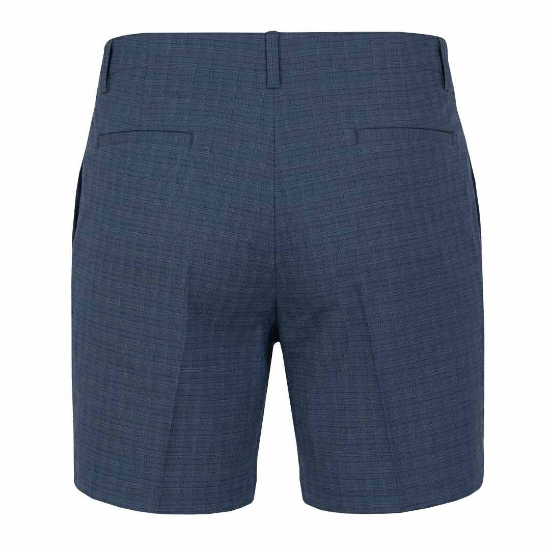 Haggar - Men's Plain Stretch Plaid Shorts (HS50021 412) - Image 2